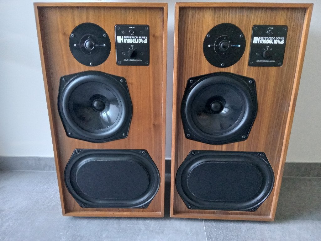 KEF Reference 104AB, Audio, Tv en Foto, Ophalen, Zo goed als nieuw, Stereo speakers, KEF