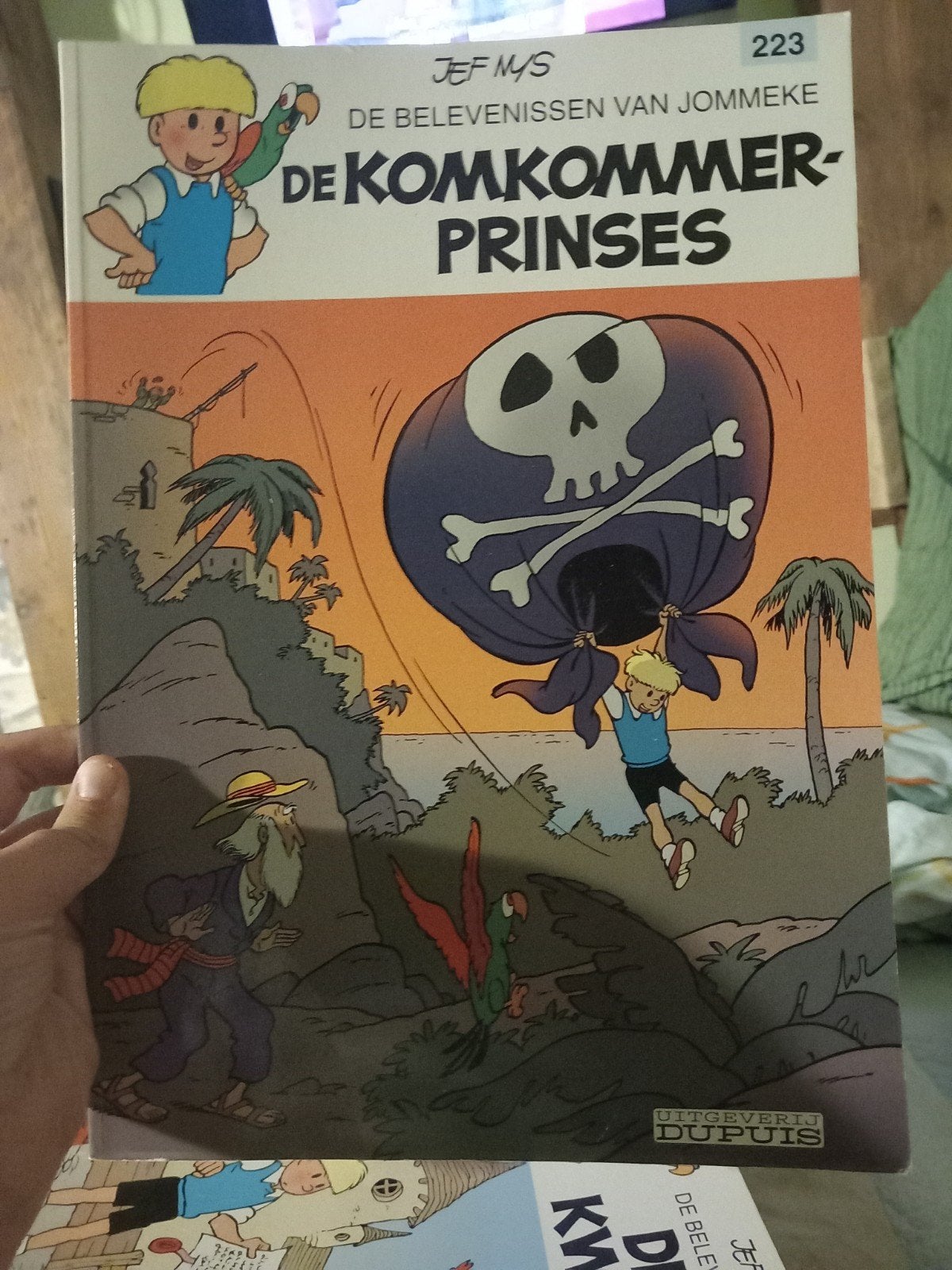 Jef Nijs - De komkommerprinses, Ophalen, Jef Nijs