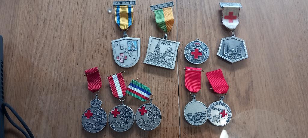 Lot 3 Croix-Rouge Rode-Kruis Rotes-Kreuz, Ophalen of Verzenden