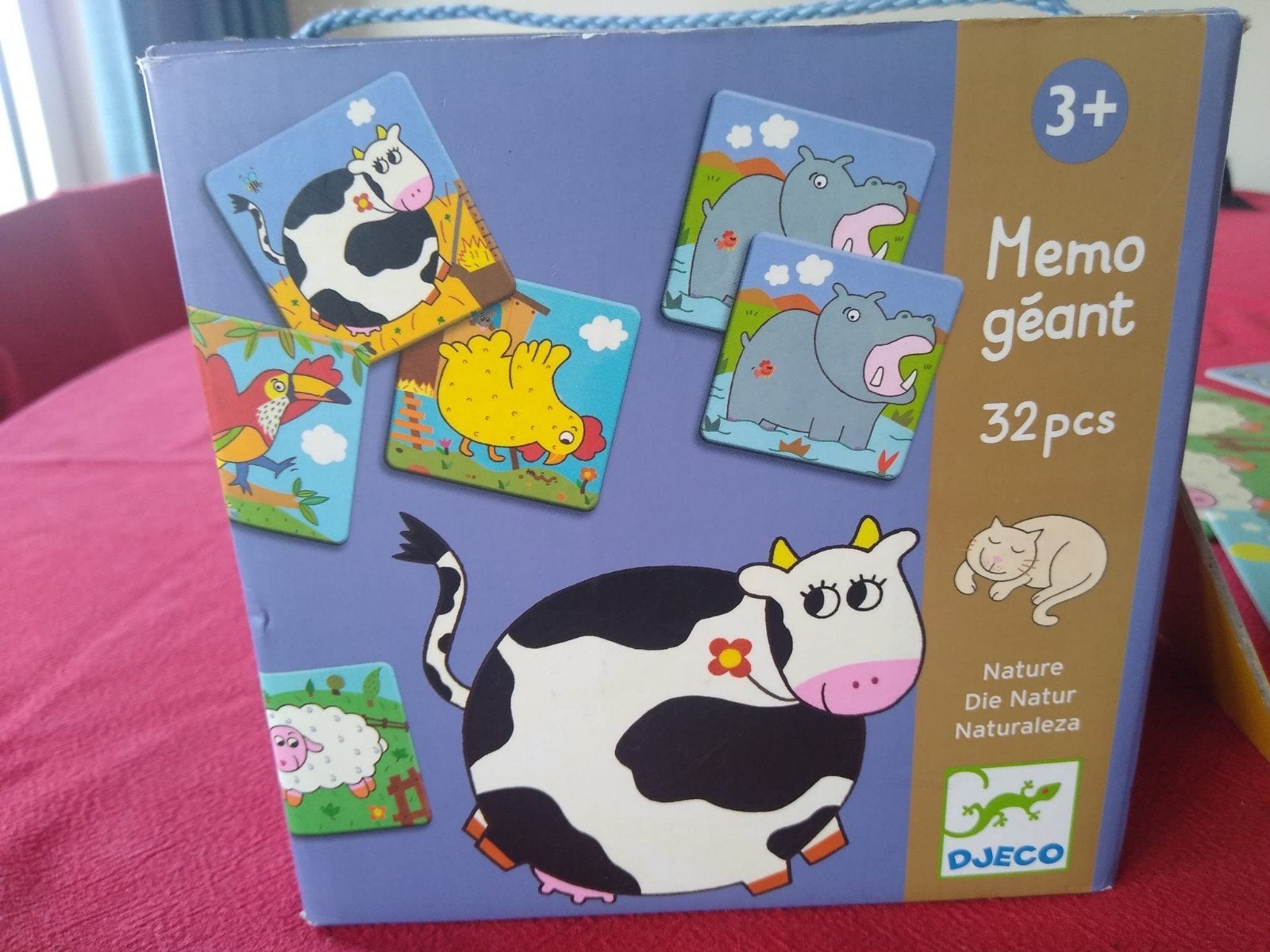 memoryspel van Djeco, Ophalen, Gebruikt, 2 tot 4 jaar