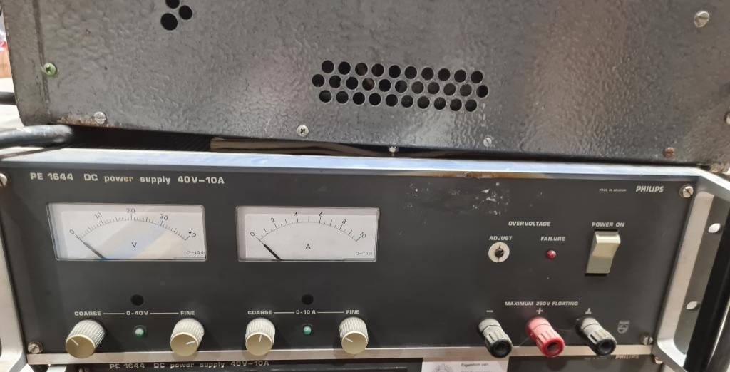 Philips PE 1644 laboratorium voeding 0-40v 0-10A, Doe-het-zelf en Bouw, Ophalen, Gebruikt, Elektriciteit