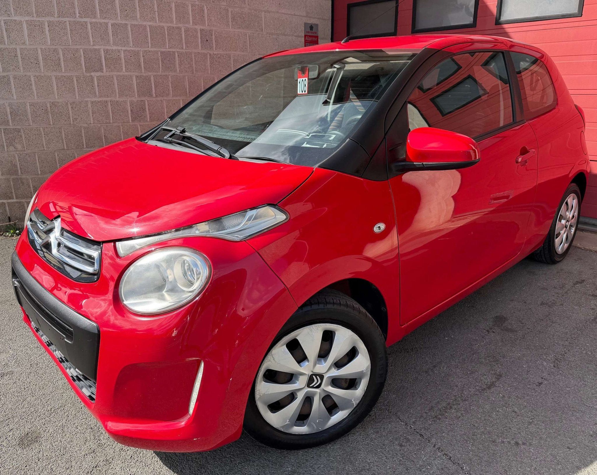 Citroën C1 1.2i Airscape Feel (bj 2014), 4 zetels, USB, Gebruikt, Euro 6