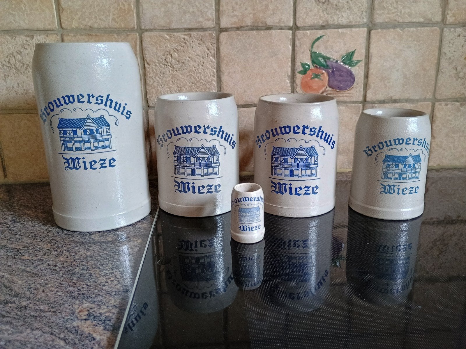 bierpotten brouwershuis wieze, Verzamelen, Ophalen of Verzenden