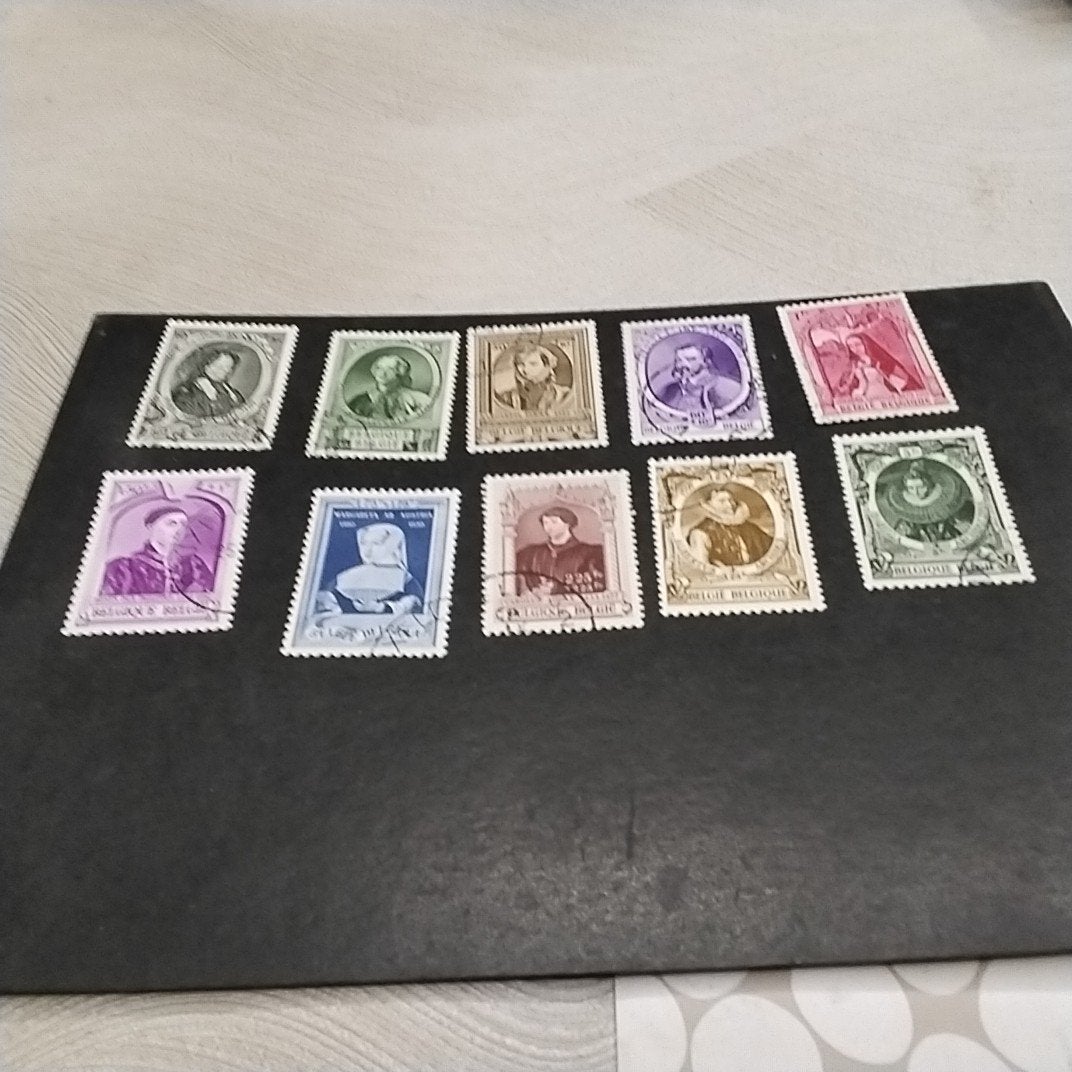 BELGIE  573/582 gestempeld met cote 3,00 €, Postzegels en Munten, Ophalen of Verzenden, Gestempeld
