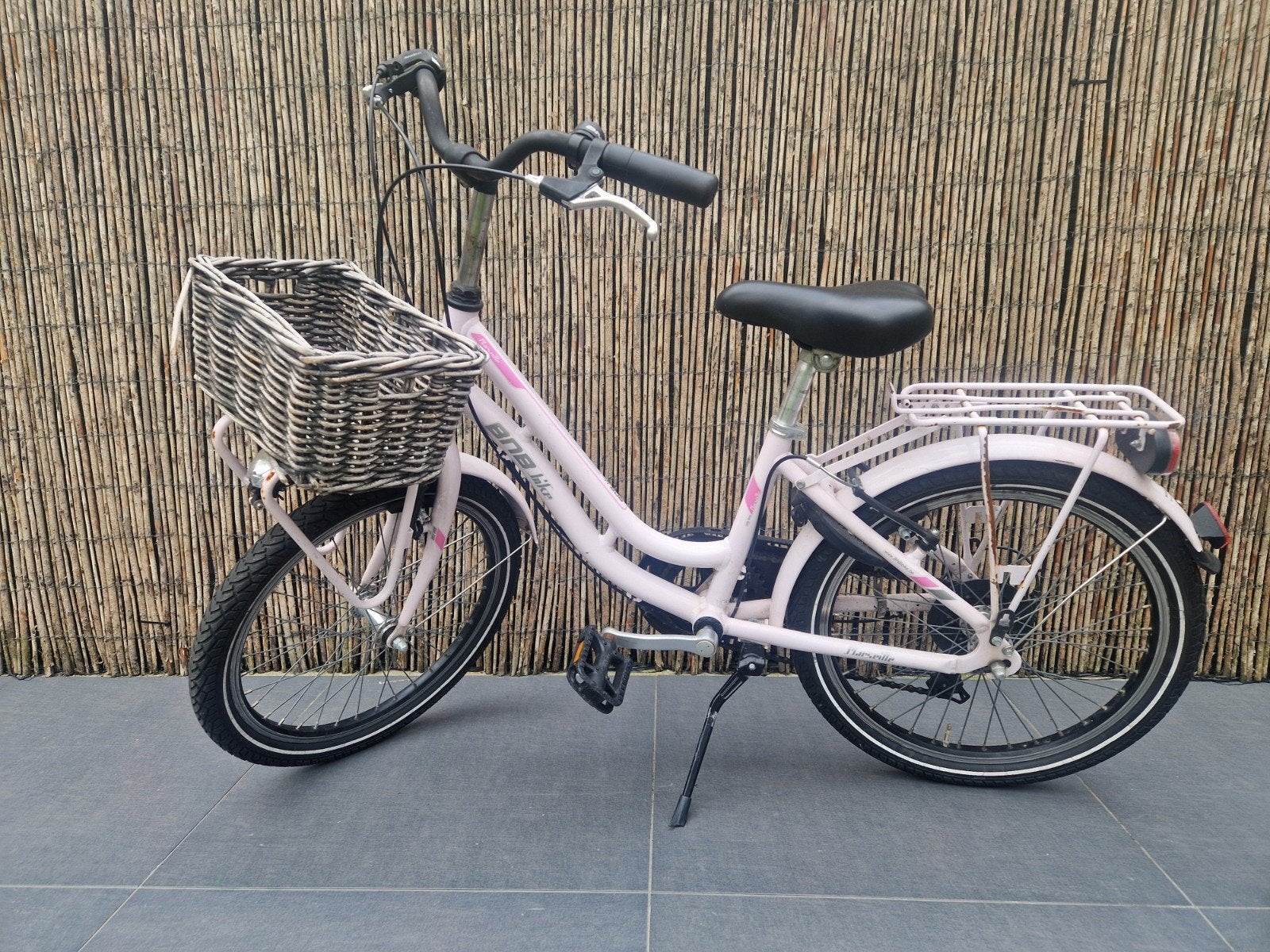 kleine fiets Marseille, Ophalen