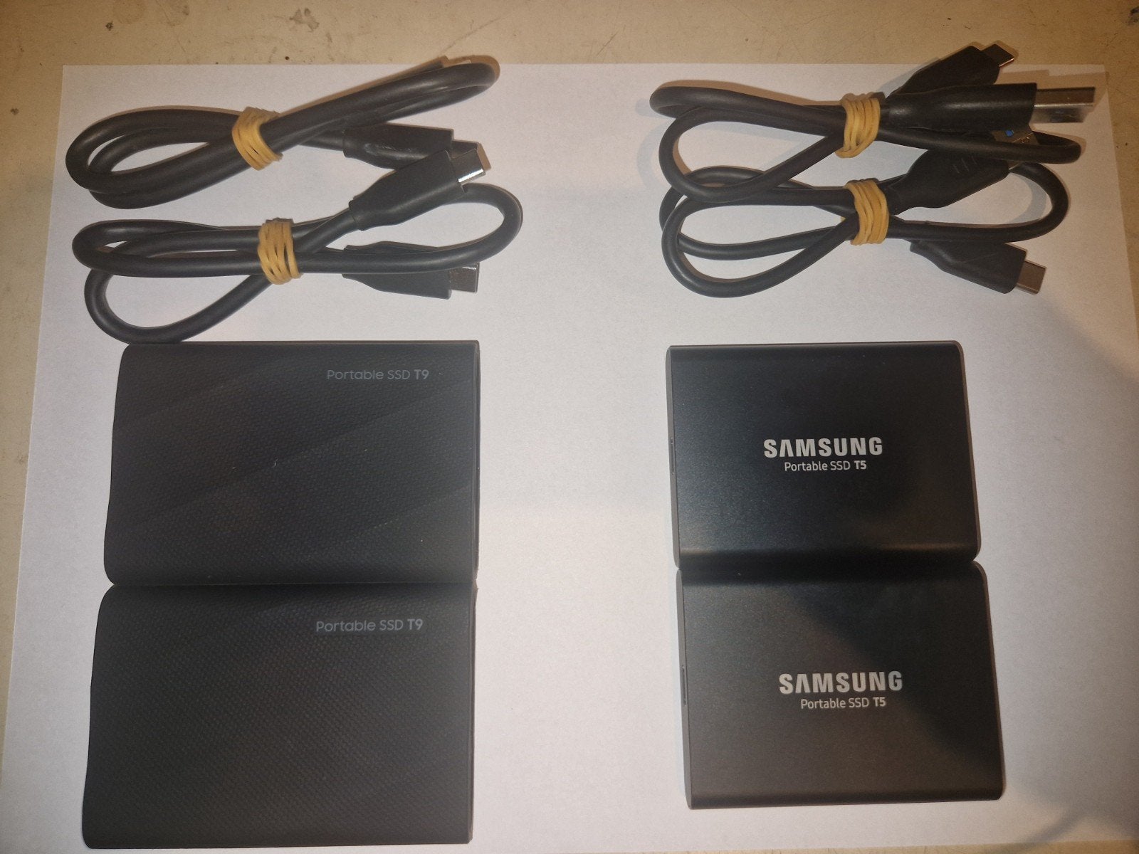 Samsung Portable SSD T5 T9 1TB, Ophalen of Verzenden, SSD