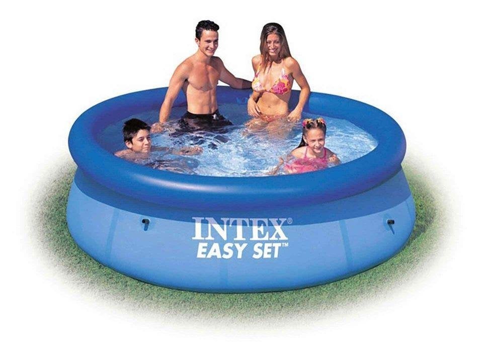 zwembad Intex easy set 244 x 76 cm + veel accessoires, Ophalen