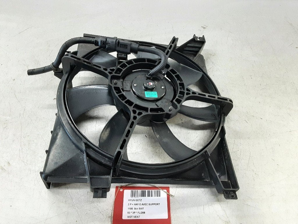 VENTILATEUR RADIATEUR MOTEUR Hyundai Getz (3A2224), Mevr. I. Hauben, Utilisé, Hyundai, Rue de l'Espoir 34 34
4030  GRIVEGNÉE, BE