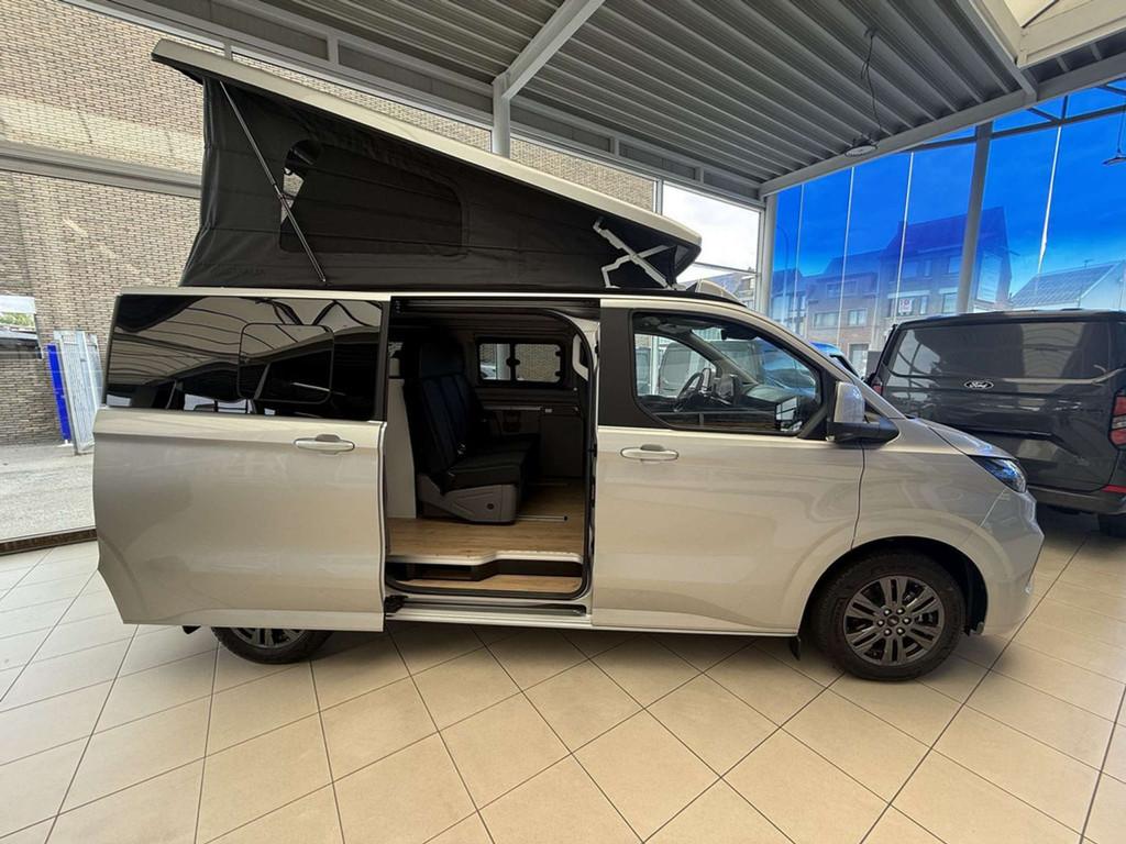 Ford Transit Custom Ford Transit Nugget CAMPER - Stock!, Auto's, Stof, Zwart, Parkeersensor, Nieuw