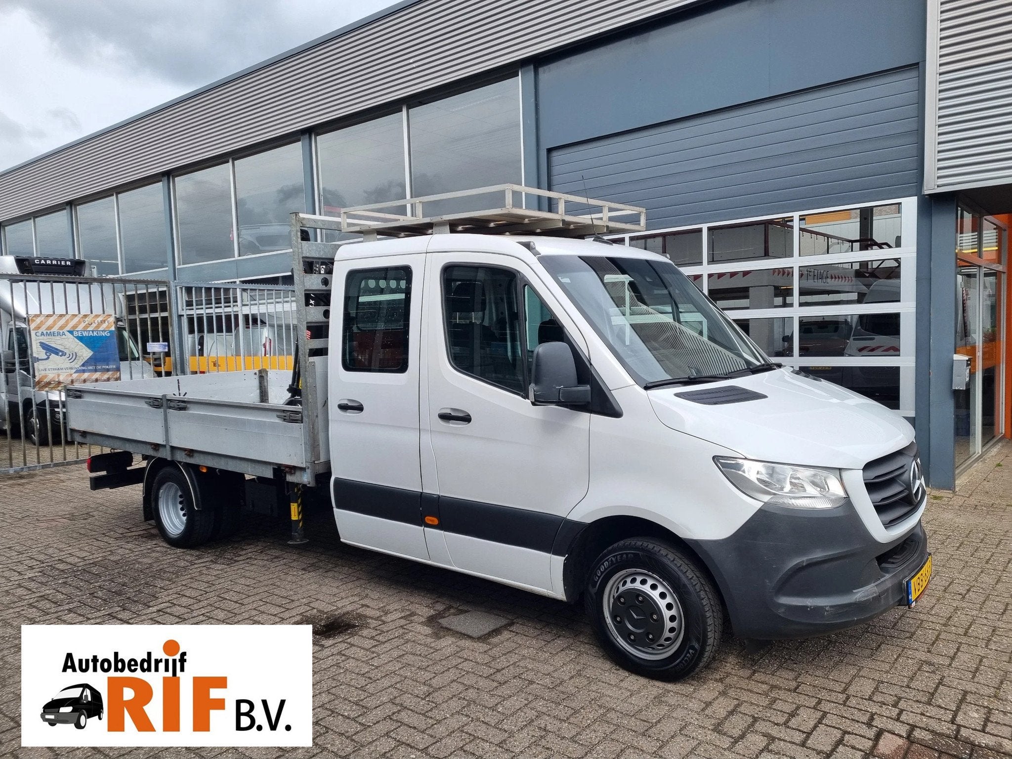 Mercedes-Benz Sprinter 514 CDI DoKa Pritsche/ 6 Pers/ Kraan, Auto's, Automaat, 4 deurs, Achterwielaandrijving, Gebruikt