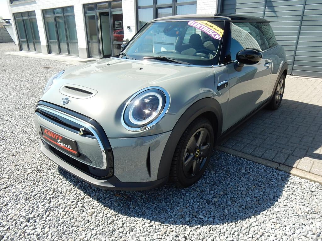 MINI Cooper SE DEC '22 gps/cruise/zetelverwarming, Argent ou Gris, Achat, Entreprise, 1365 kg