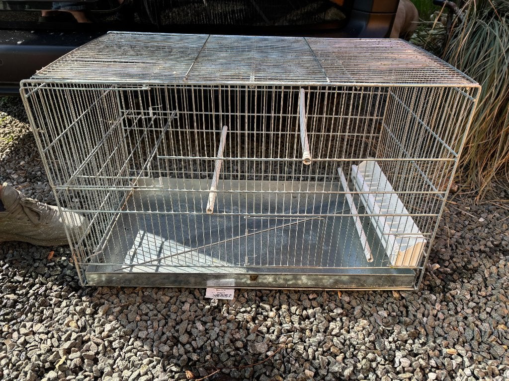 Vogelkooi te koop, Enlèvement, Utilisé, Aluminium, Cage à oiseaux
