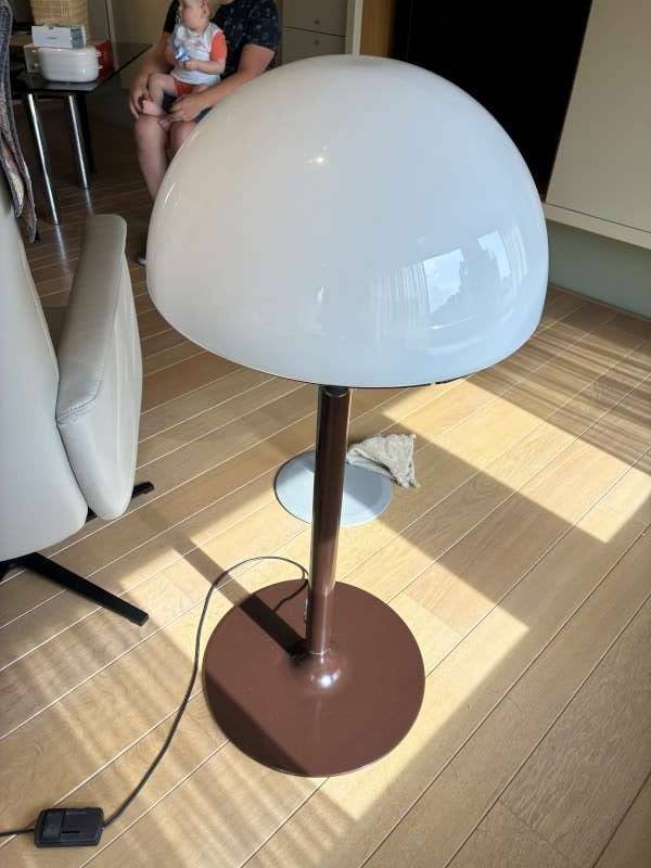 Mushroom Paddenstoel Lamp, Vintage Italian design., Antiek en Kunst, Ophalen
