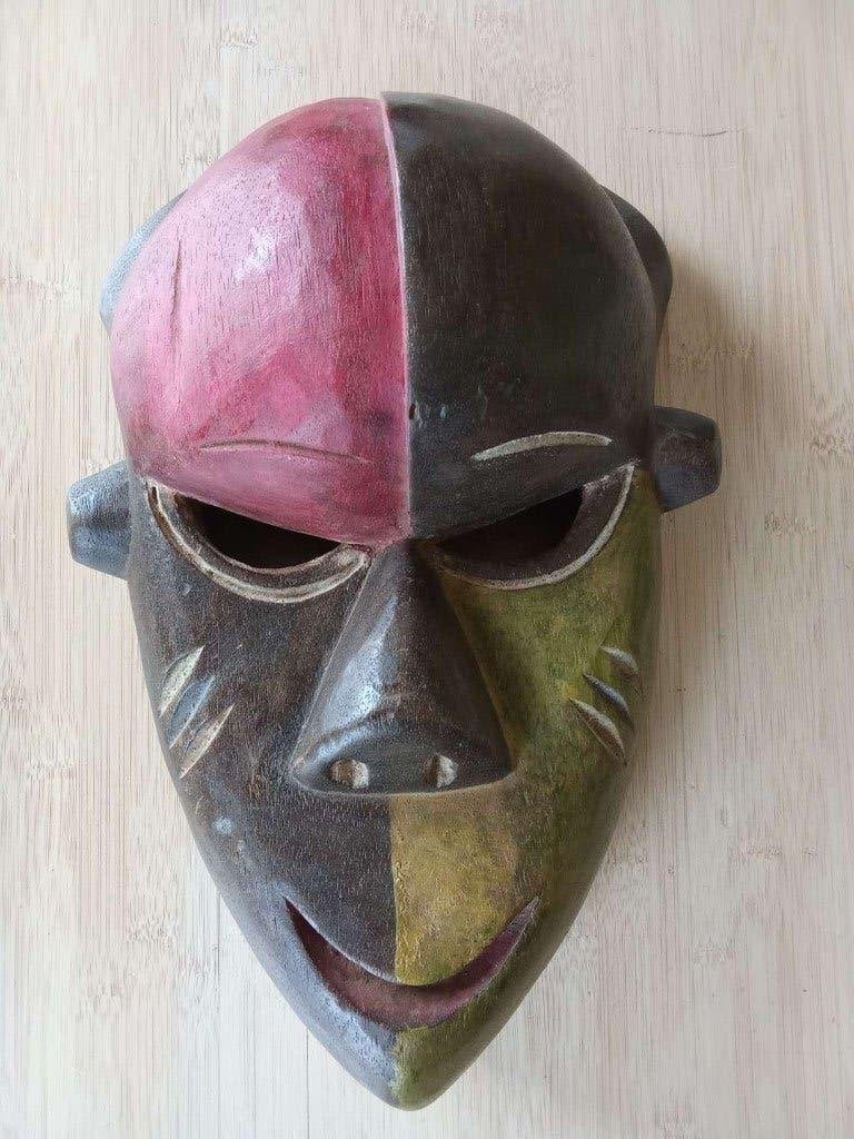 Afrikaanse maskers de Songye groep Congo - Kinshasa (13)., Antiek en Kunst, Hout, Gesneden, Afrika, Masker
