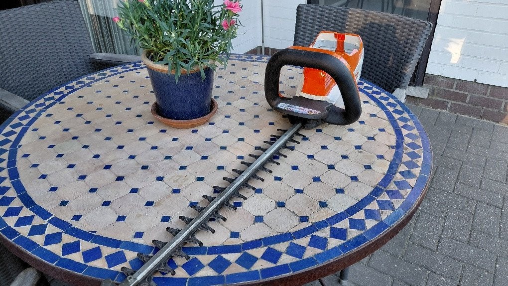 stihl heggenschaar HSA56   (defect), Ophalen, Gebruikt, Accu, Stilh