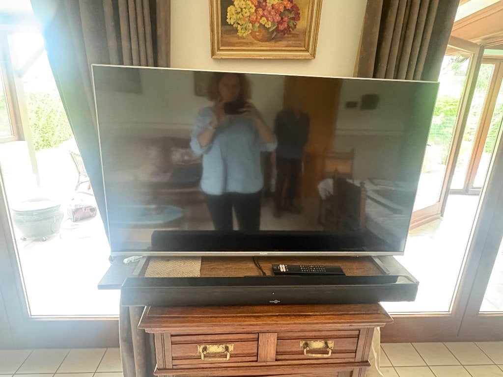TV Philips Ambilight 43" + barre de son, TV, Hi-fi & Vidéo, Philips, Enlèvement, Utilisé, 100 cm ou plus