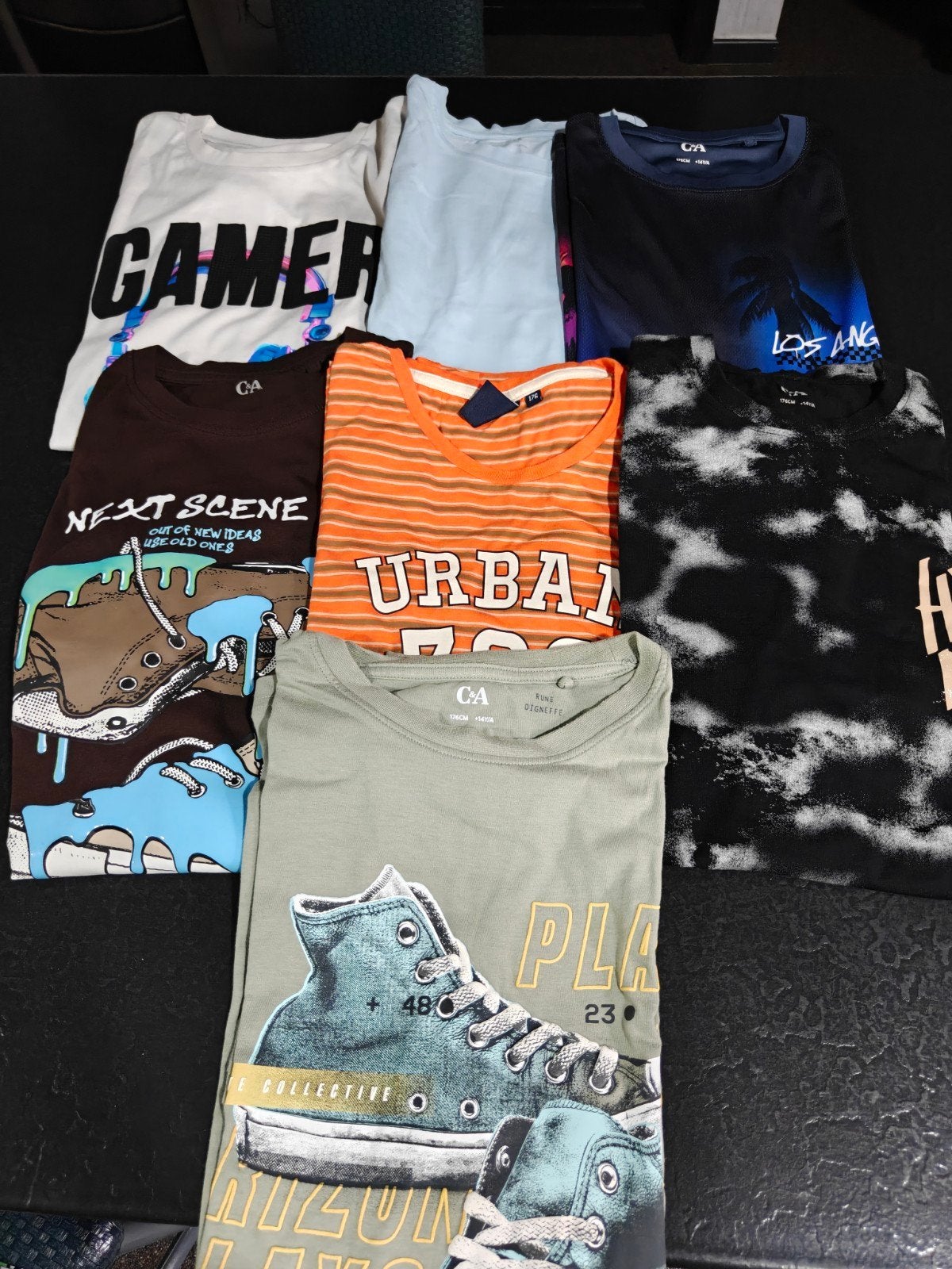 jongens t-shirt, Kinderen en Baby's, Kinderkleding | Maat 176, Ophalen