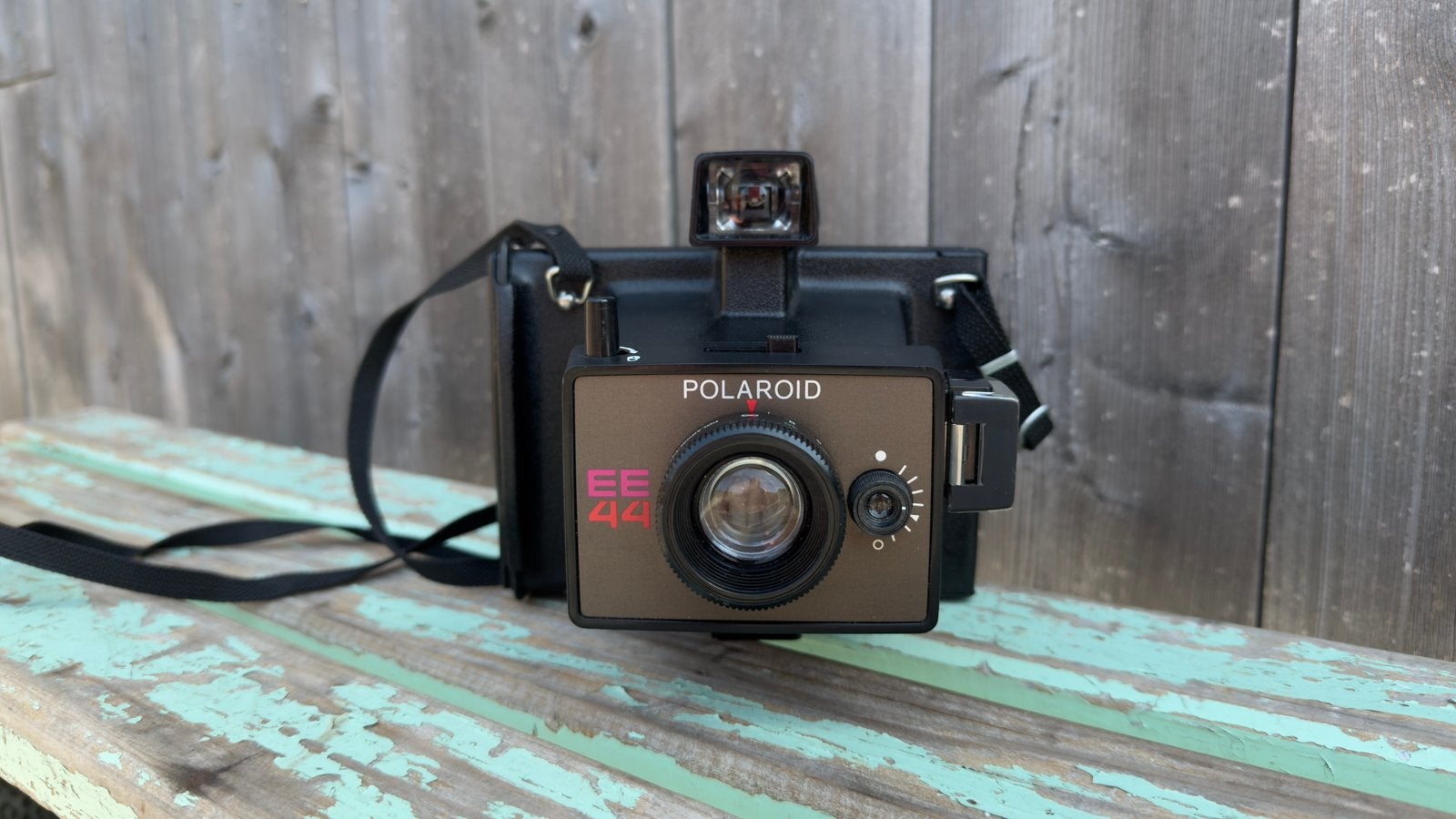 Vintage Polaroid EE44 instant camera uit 1976 + draagtas, Ophalen of Verzenden, Polaroid