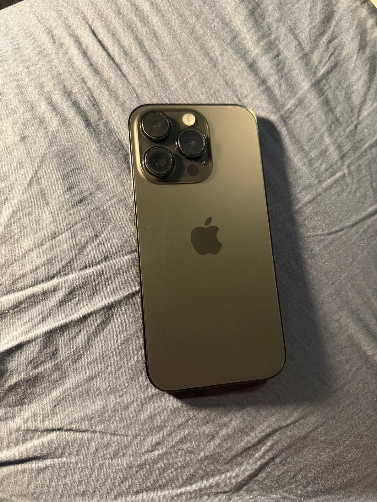 Iphone 14 Pro 128GB & screenprotector, Télécoms, Téléphonie mobile | Apple iPhone, 128 GB, Enlèvement, Utilisé, 74 %