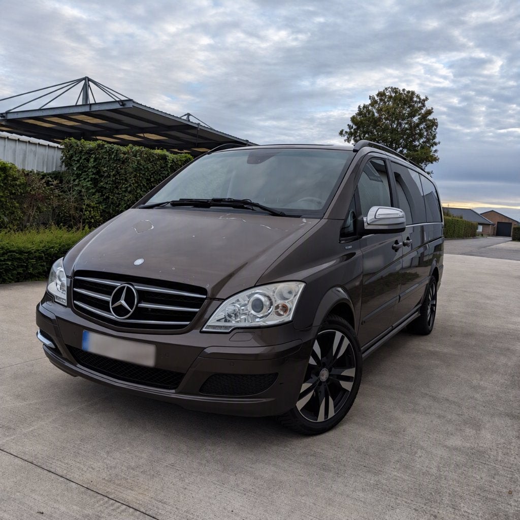 Mercedes Viano Avantgarde 3.0 CDI V6 Automaat (224 pk), Auto's, Automaat, Euro 5, Verwarmde buitenspiegels, Zwart