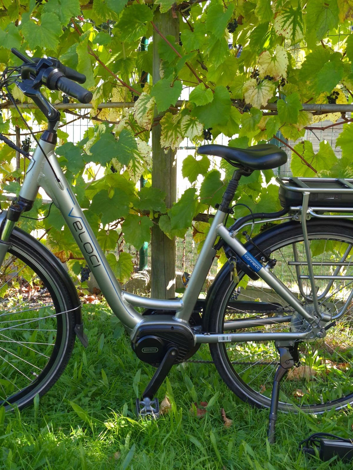 Elektrische damesfiets Veloci zeer goede staat, Zo goed als nieuw, 47 tot 51 cm, 50 km per accu of meer, Ophalen