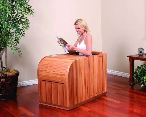 Health Mate Lower Body Infrared Sauna Cabin, Ophalen, Zo goed als nieuw, Infrarood, Complete sauna