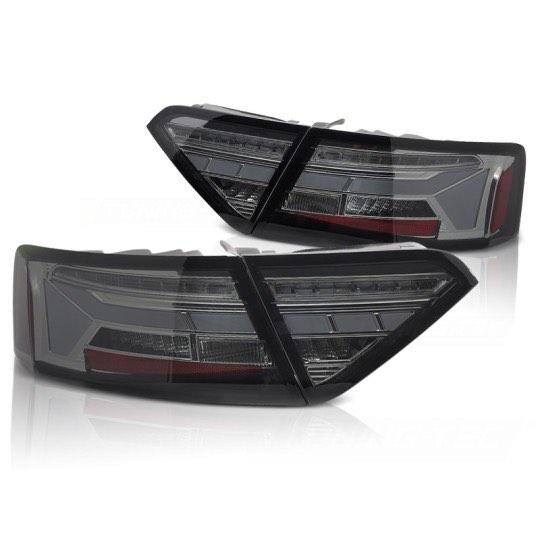 ACHTERLICHTEN LED SEQUENTIEEL SMOKED BAR AUDI A5 2011-2016, Auto diversen, Tuning en Styling, Ophalen of Verzenden