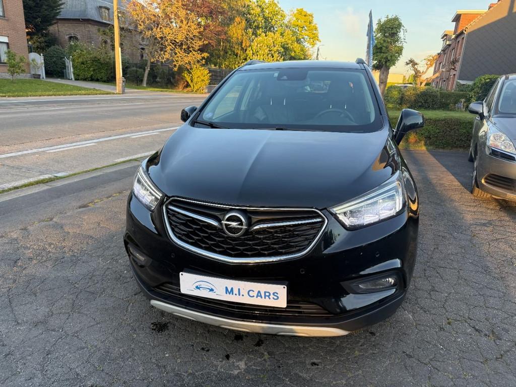 Opel Mokka X Innovation Start/Stop 1.4 TURBO (bj 2018), Auto's, Opel, Voorwielaandrijving, Gebruikt, Zwart, Leder