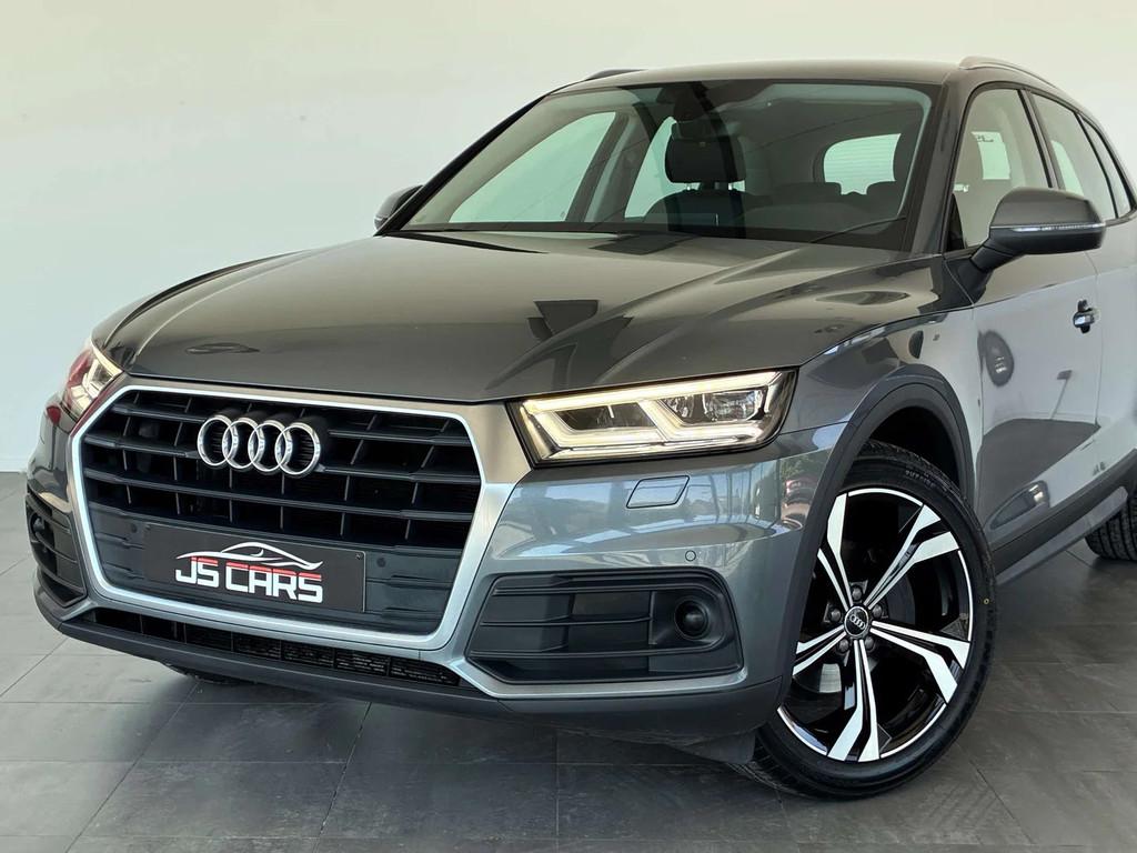 Audi Q5 2.0 TDi-1ERPRO-COCKPIT-GPS-CUIR-JANTES20-PDC-ATTELAG, Argent ou Gris, Achat, Euro 6, Entreprise