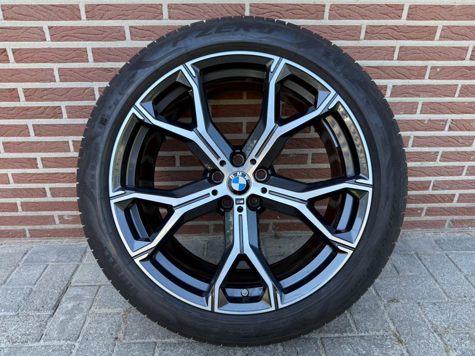 BMW X5 G05 X6 G06 21 inch velgen 741M styling zomerbanden, Ophalen, Banden en Velgen, 21 inch, Personenwagen