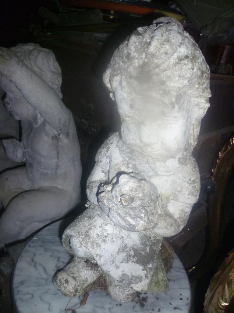 STENEN TUINBEELD, Antiek en Kunst, Curiosa en Brocante, Ophalen