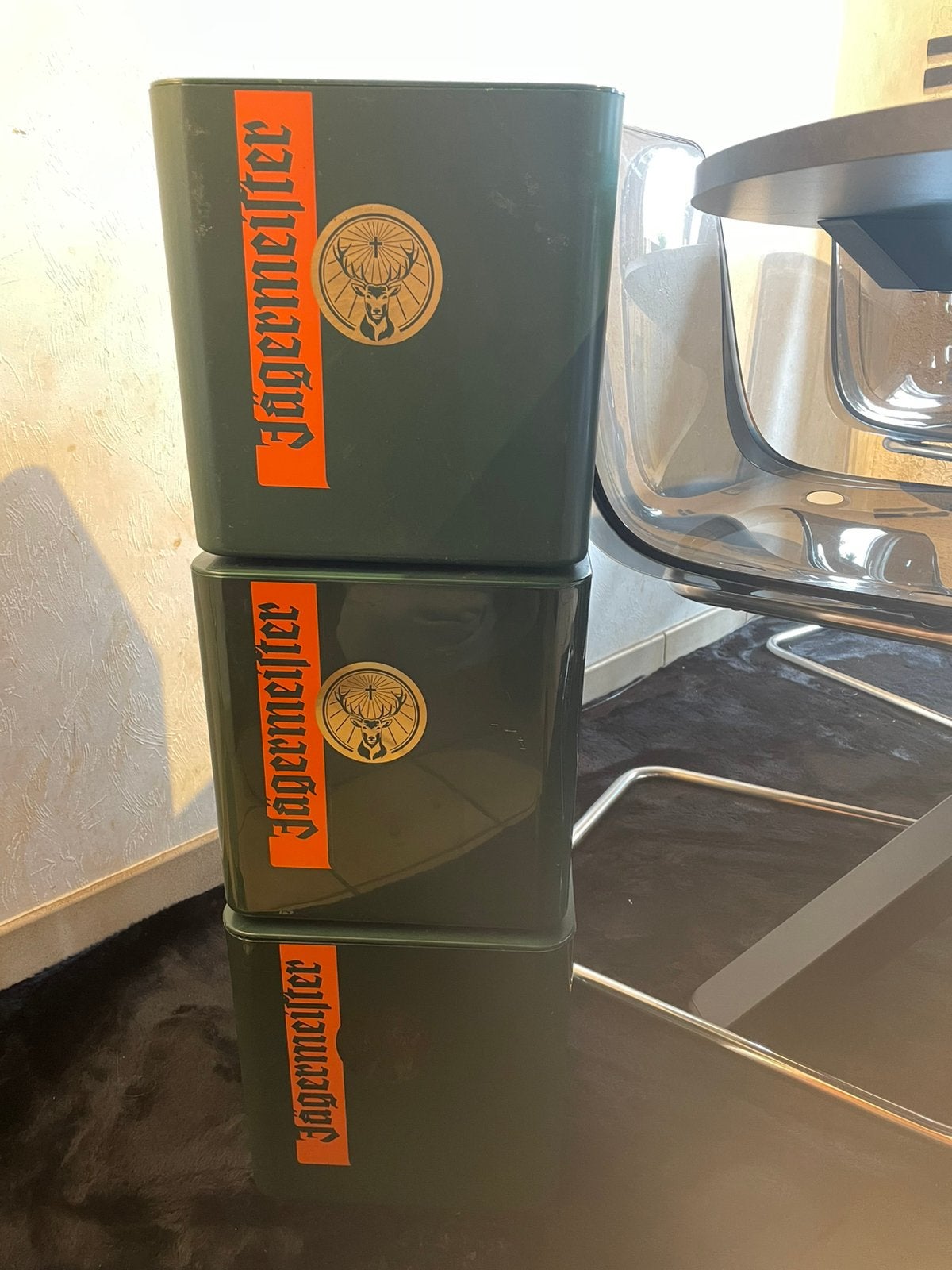 Bac à glaçons Jägermeifter, Enlèvement, Utilisé