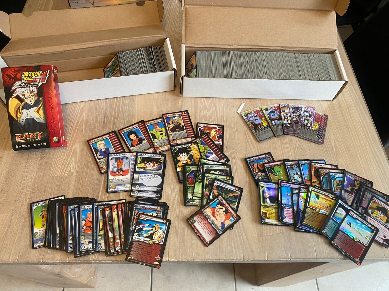 Dragonball Z Tcg Score verzameling foil, promo, Hobby en Vrije tijd, Verzamelkaartspellen | Overige, Ophalen, Gebruikt, Meerdere kaarten