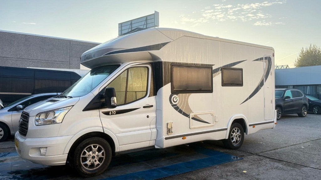CHAUSSON FLASH 610 2.0 ECOBLUE 170pk bj. 2017 Euro 6, Caravanes & Camping, Boîte manuelle, Ford, Chausson, Diesel