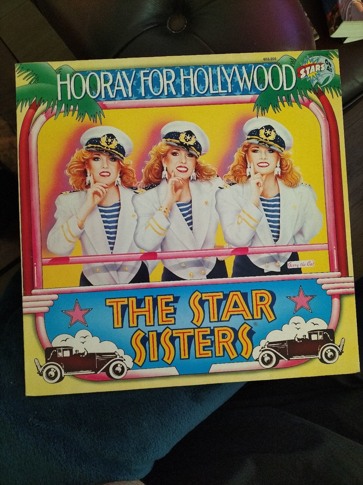 LP Hooray for Hollywood van de Star Sisters, Verzenden