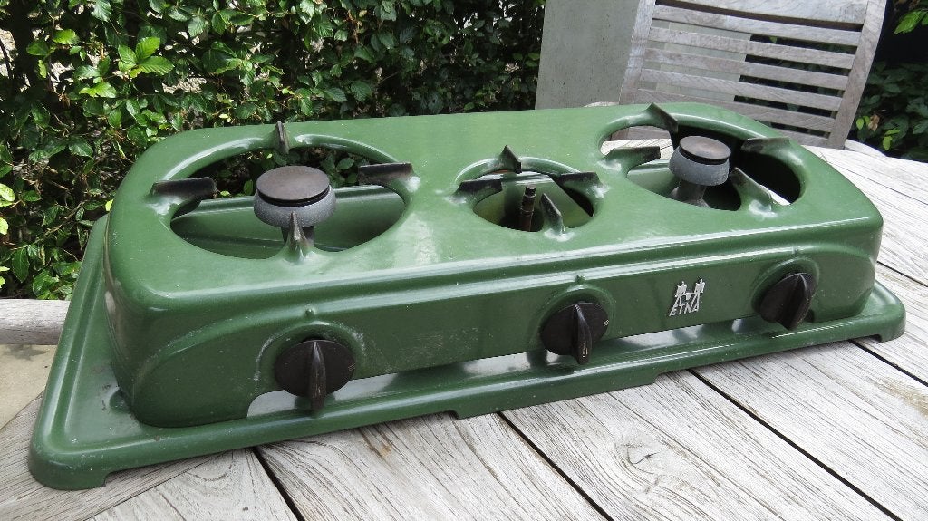 antiek gas kookvuurtje, Ophalen