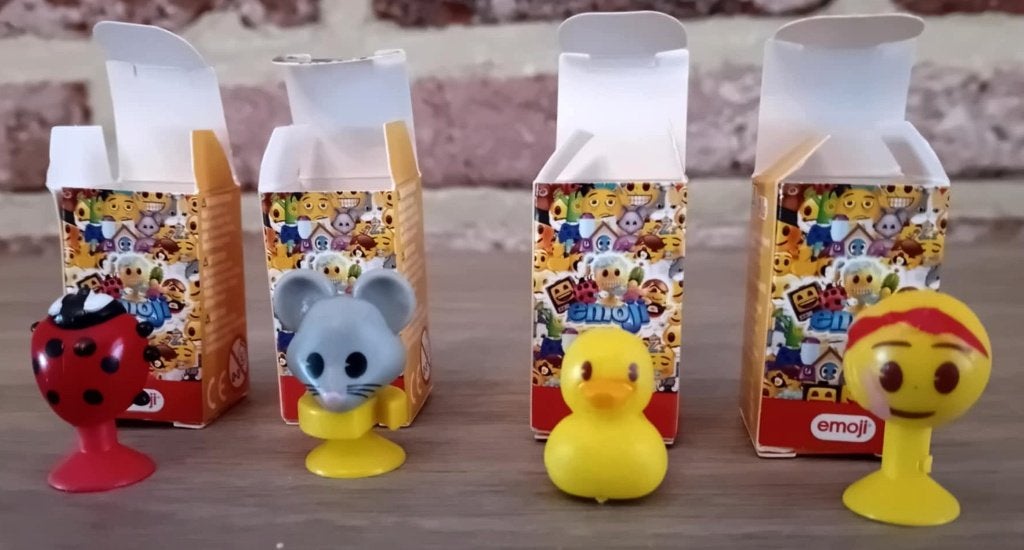 Emoji Aldi / 4 stuks (3), Aldi, Ophalen of Verzenden