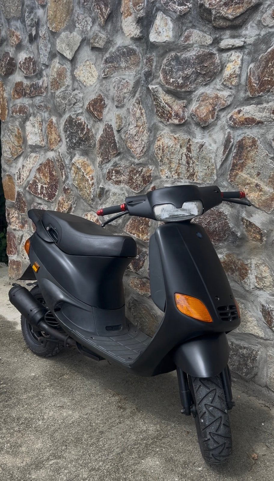 Piaggio zip type 2, Ophalen
