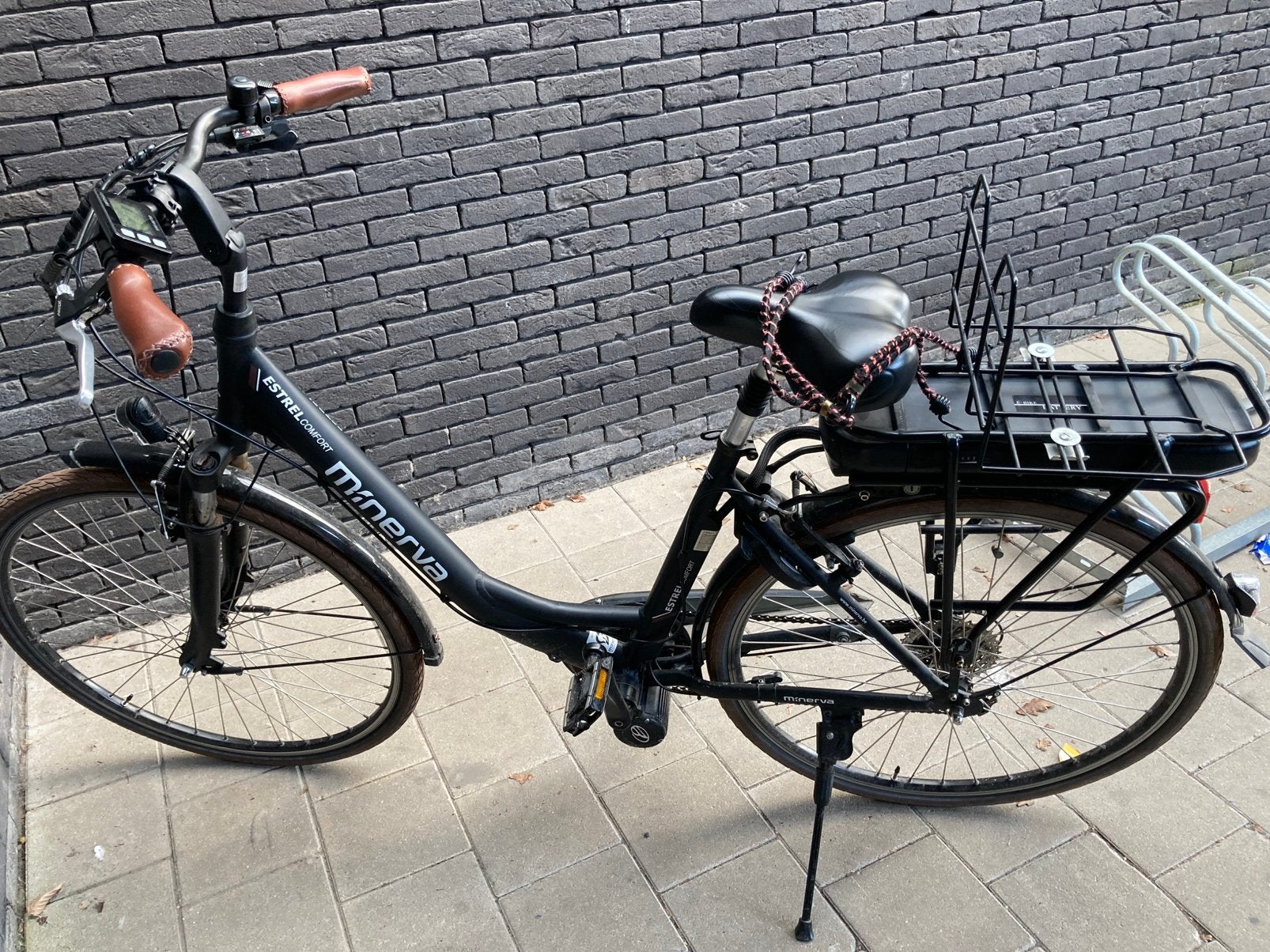 Minerva elektrische fiets, Fietsen en Brommers, Elektrische fietsen, Gebruikt, 47 tot 51 cm, 50 km per accu of meer, Ophalen