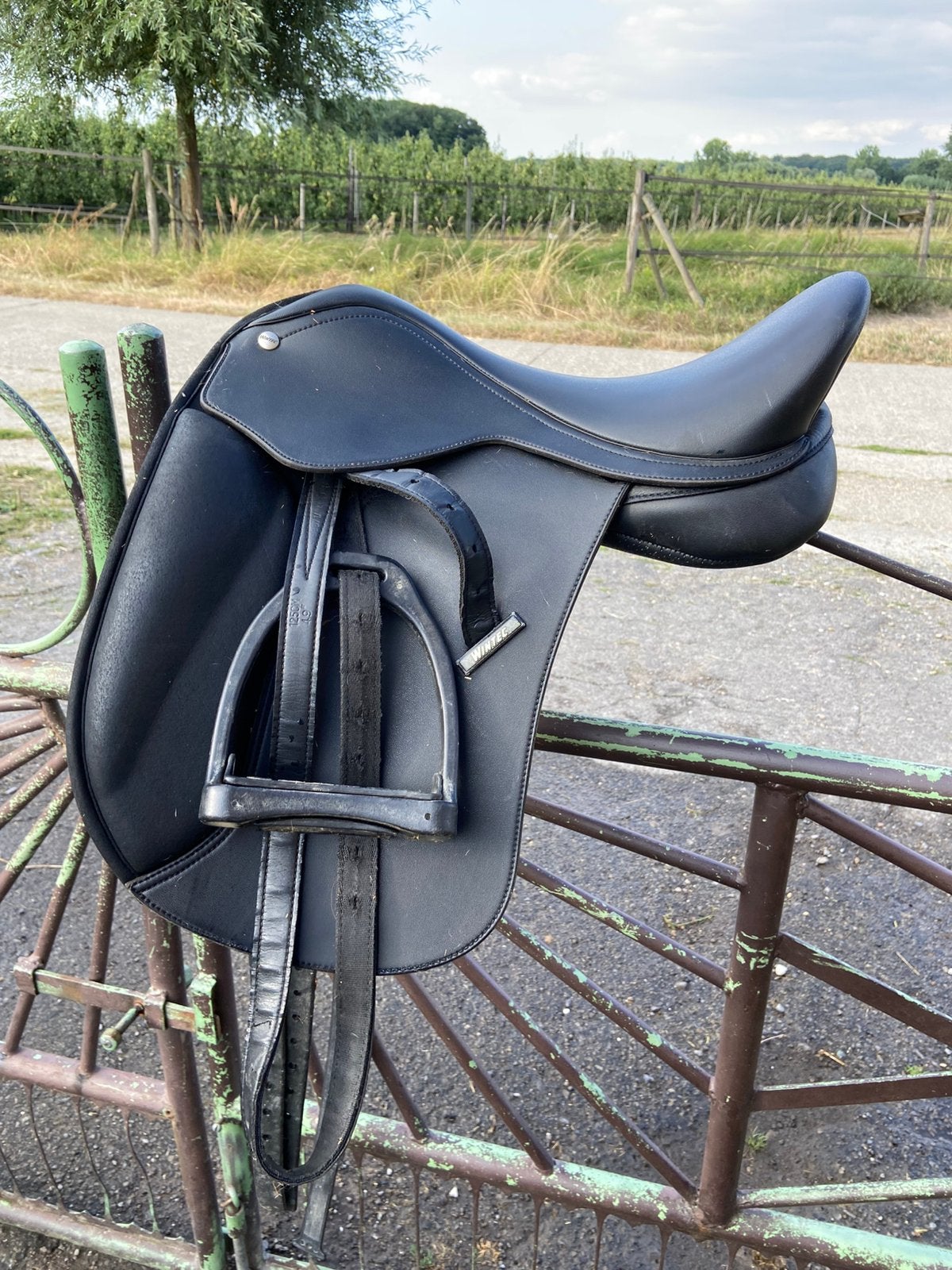 Wintec 500 pony dressuurzadel 16 inch, Dieren en Toebehoren, XS (15.5 inch of kleiner), Gebruikt, Dressuur, Wintec