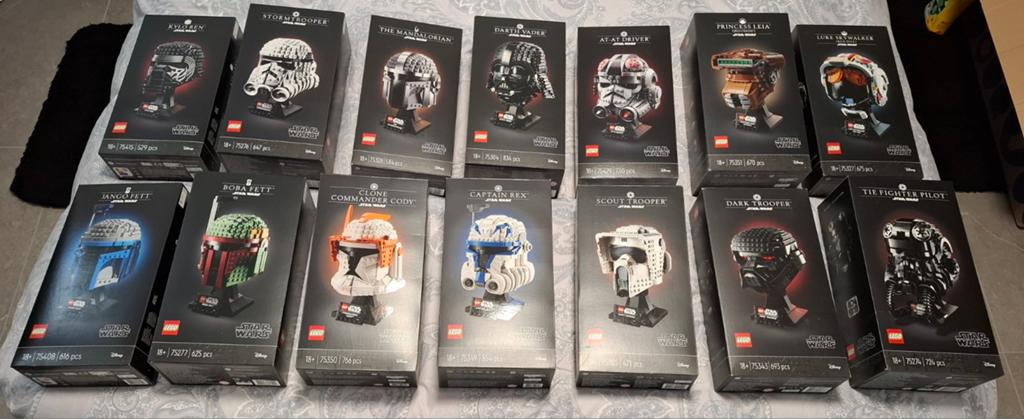 Lego star wars starwars helm helmet, Ophalen