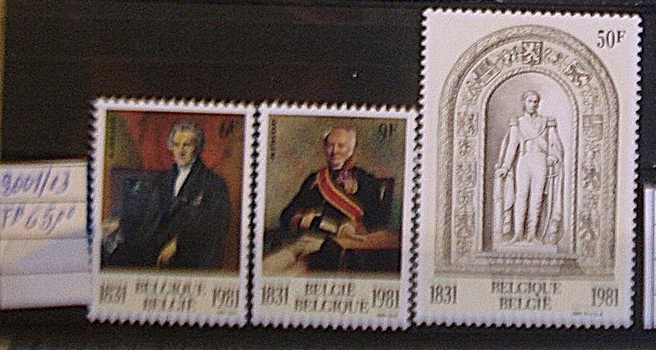 België 2001/03 **/mnh, Verzenden, Koninklijk huis, Orginele gom, Postfris