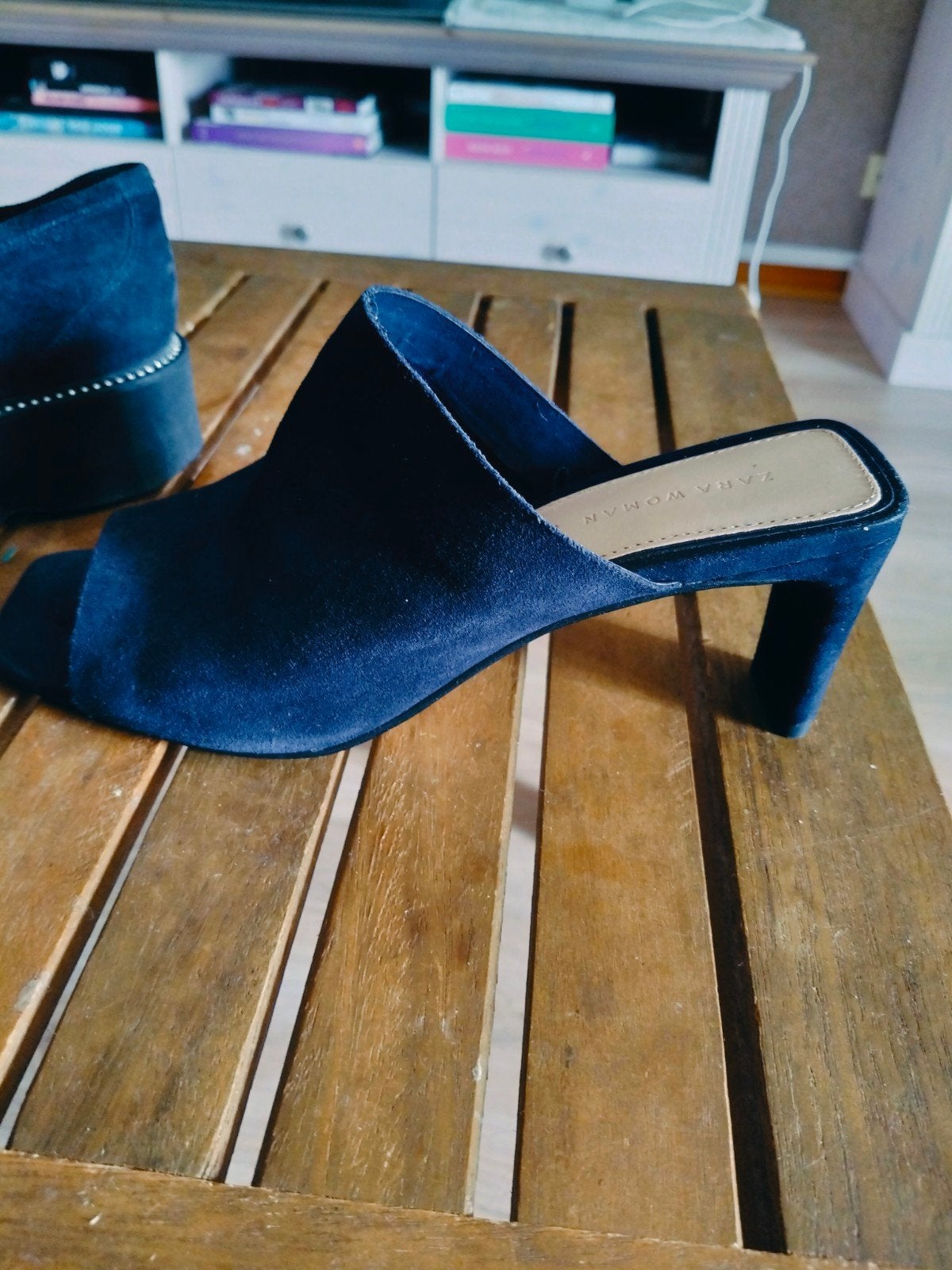 Zara Suede, chaussures en cuir véritable, taille 38, Enlèvement ou Envoi