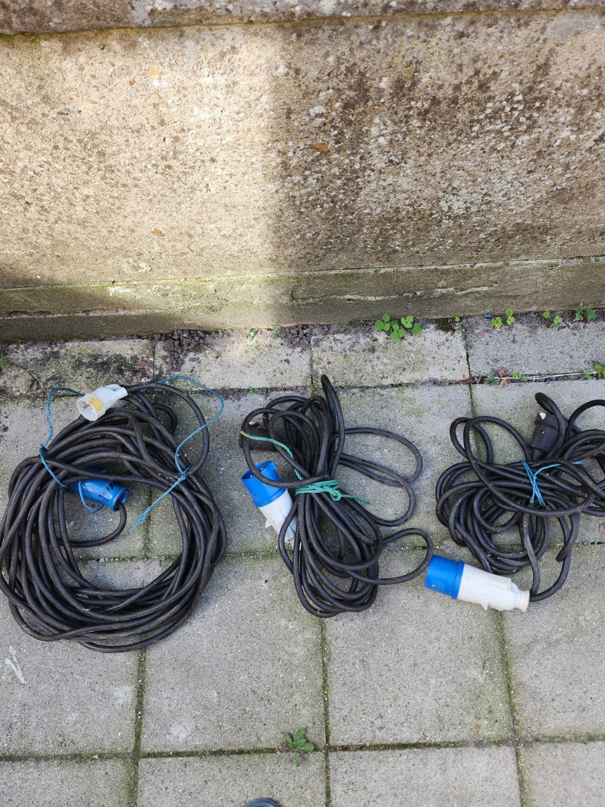 Drie maal verleng kabel voor camping of andere gebruik, Ophalen of Verzenden
