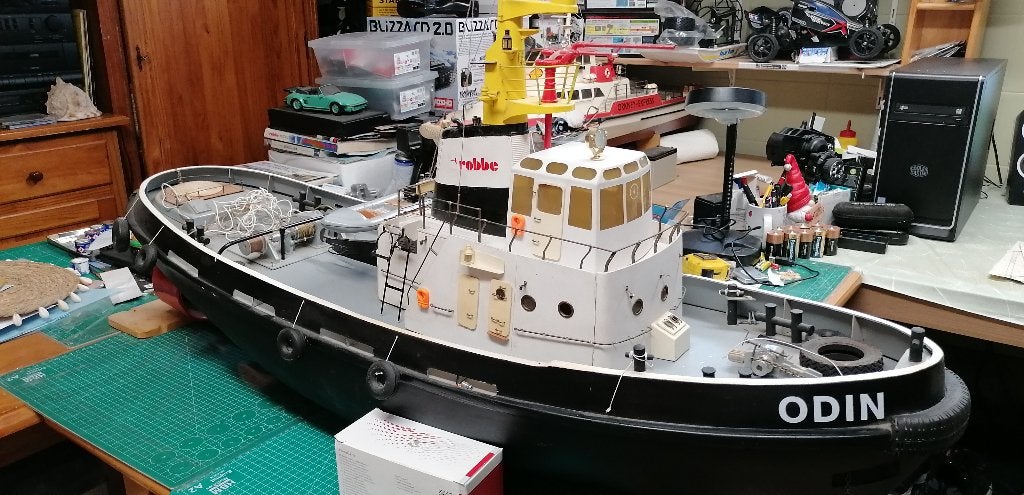 Robbe odin 350 euro met bouwplan, Ophalen, Gebruikt