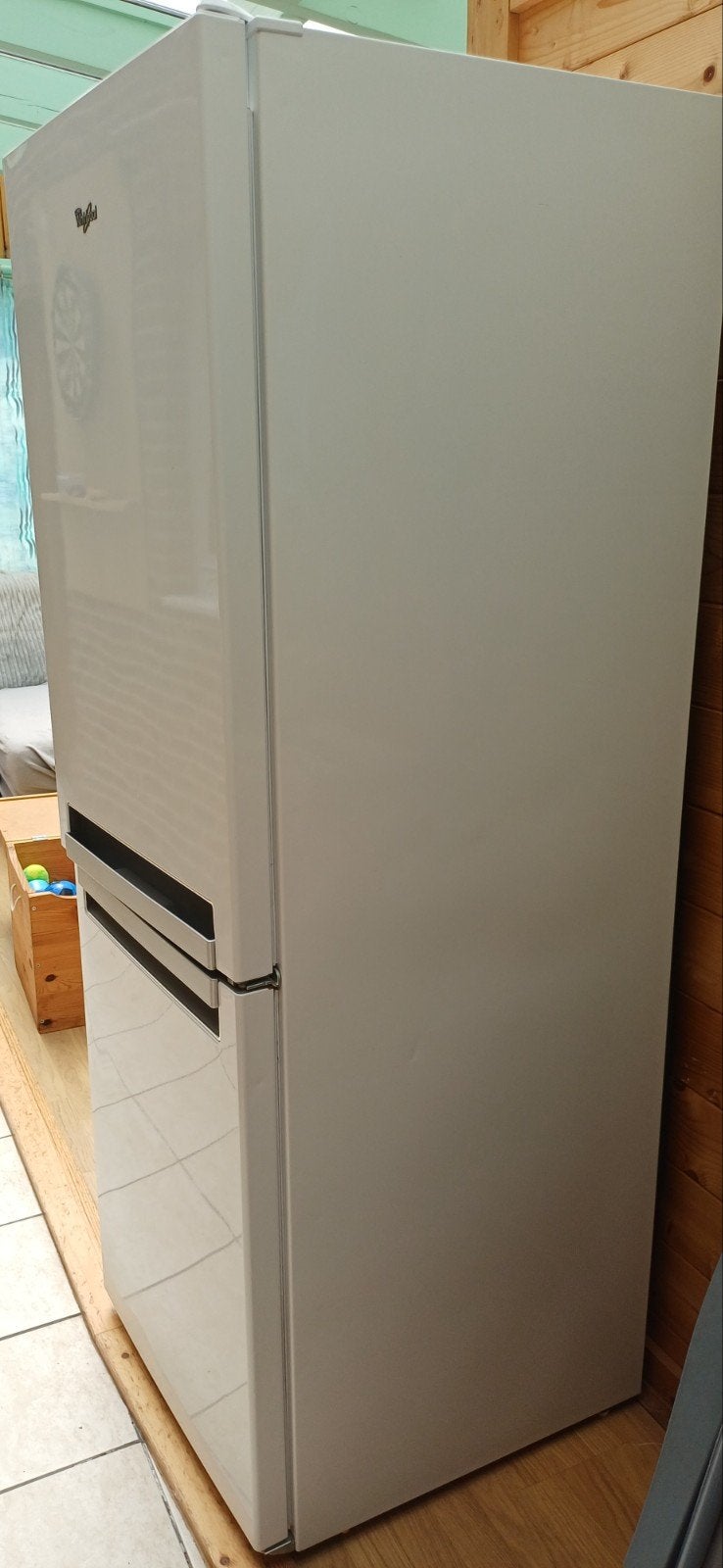 Koel en vriescombinatie Whirlpool, Classe énergétique A ou plus économe, 160 cm ou plus, Enlèvement, Utilisé