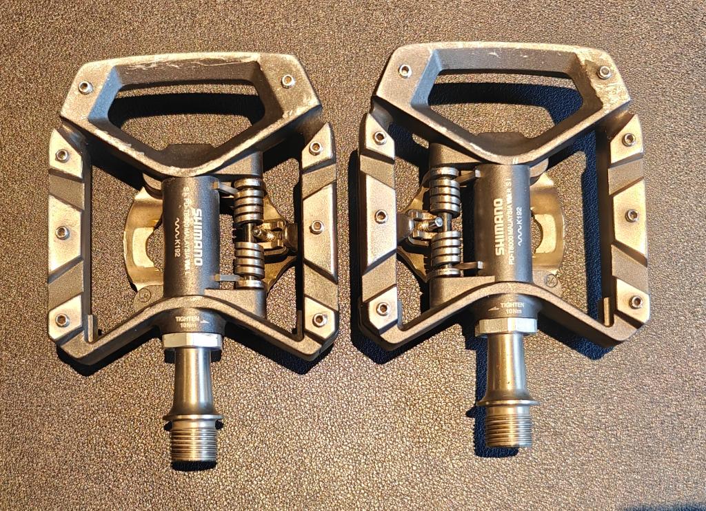 Shimano Deore XT PD-T8000 SPD Pedalen met schoenplaatjes, Fietsen en Brommers, Crankstel of Pedalen, Gebruikt, Ophalen of Verzenden