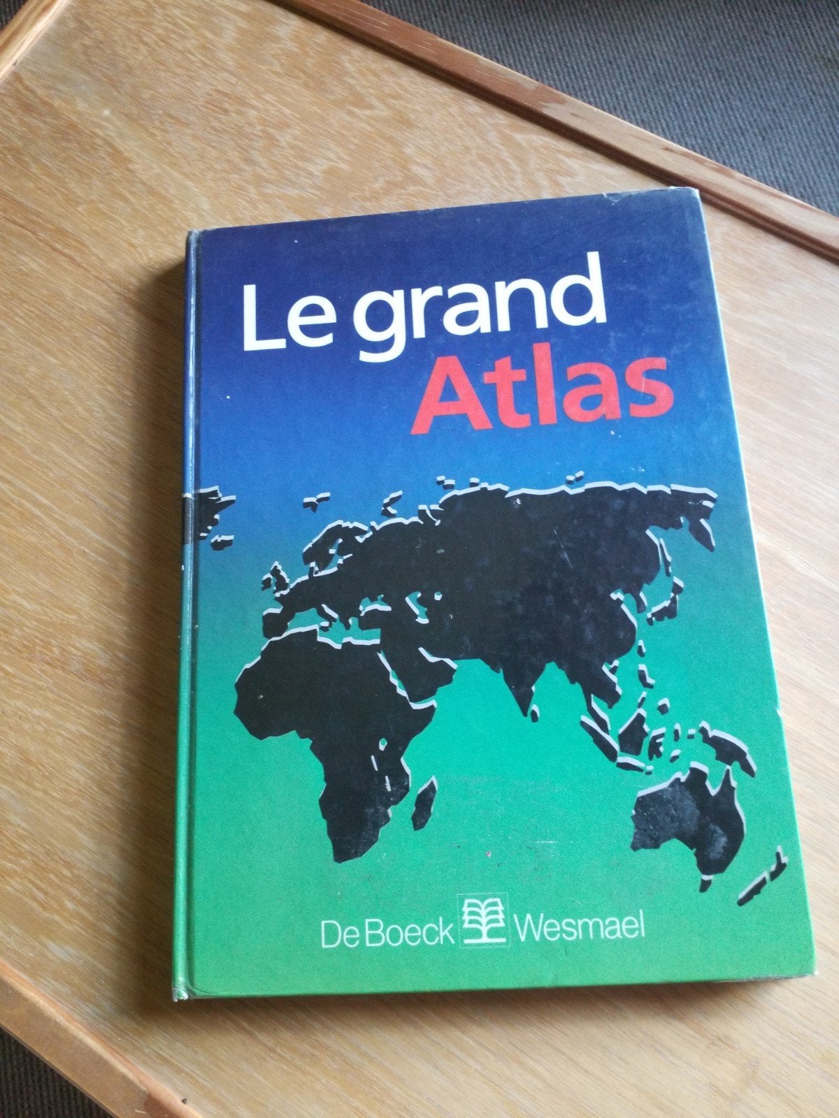 Le grand Atlas, Livres, Atlas & Cartes géographiques, Enlèvement ou Envoi, Utilisé, De Boeck