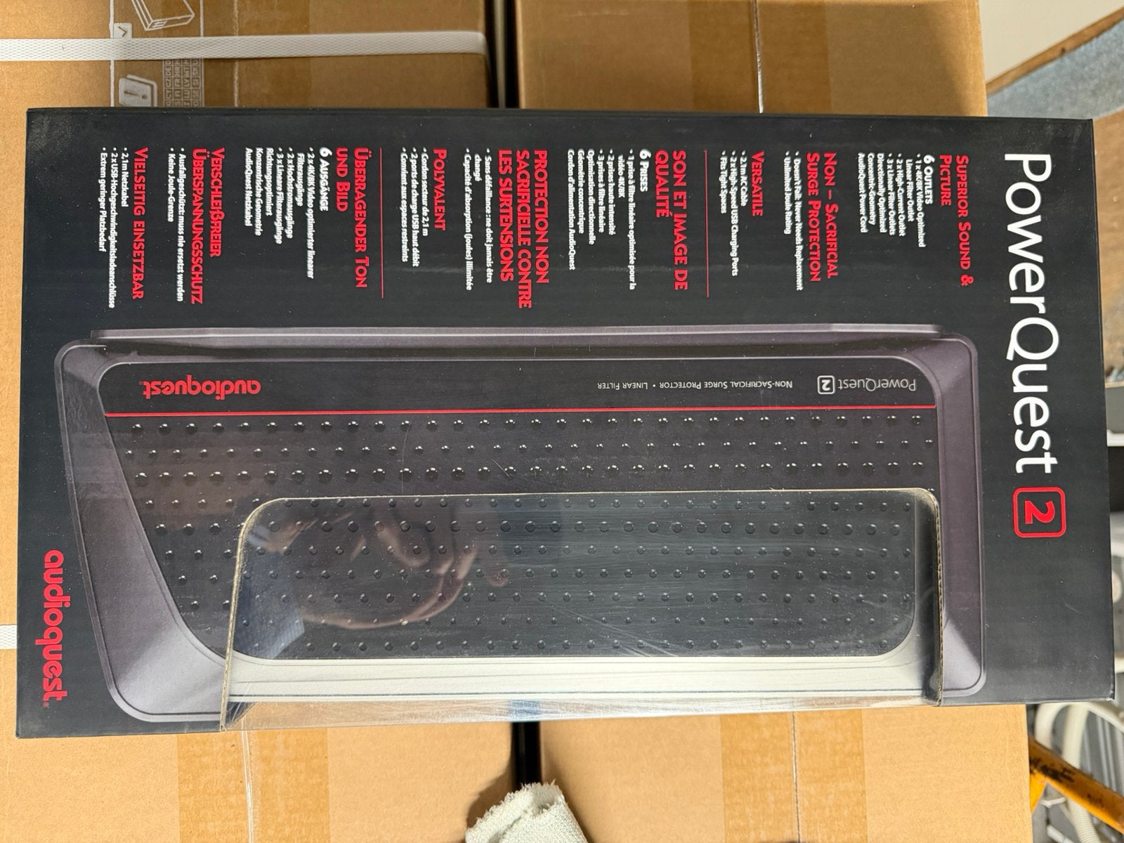 AudioQuest PowerQuest 2, Enlèvement, Neuf