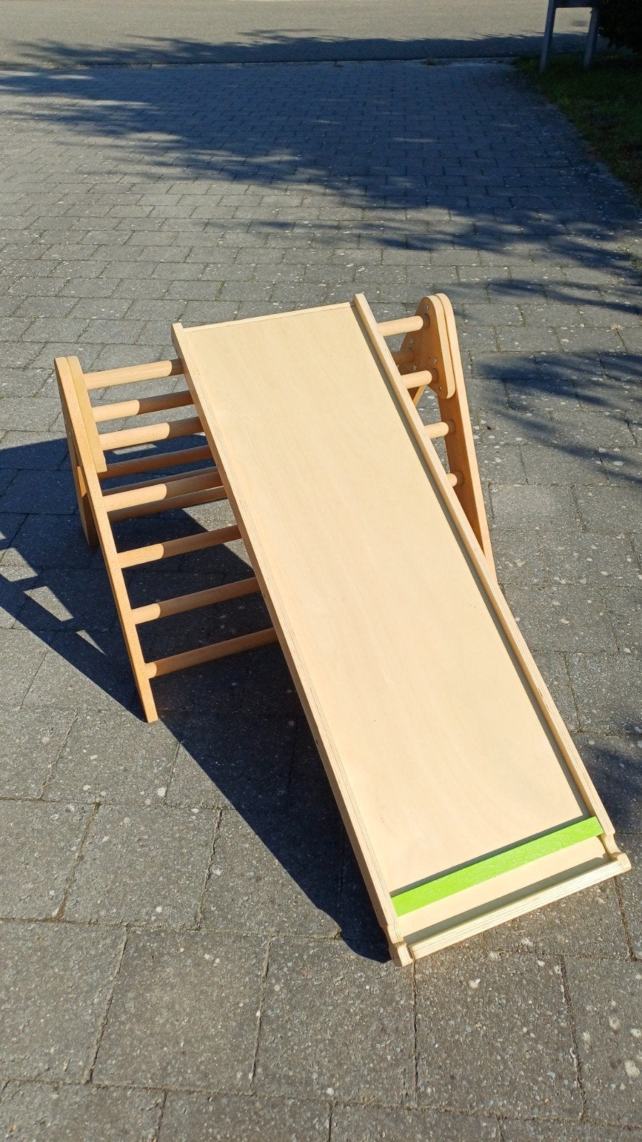 klimrek met schuifaf, Ophalen, Gebruikt